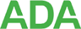 A D A logo